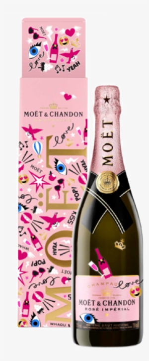 Moet & Chandon Love Rose Imperial Sparkling Wine - Moet Et Chandon