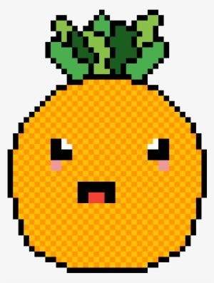 Pineapple - One Love Pizza Canvas Print - Small By Grapeyguts