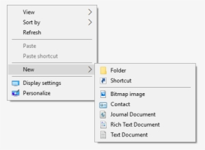 It Usually Opens In Fixed Position Under The Pointer - Windows 7 Right Click