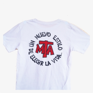 Playera Blanca Mta - Active Shirt