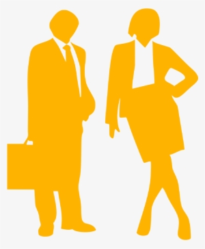 Click For - Jobvacancies - Businessman And Woman Silhouette