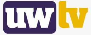 Uwtvlogo Basic Purpleandyellow - Uw Tv Logo