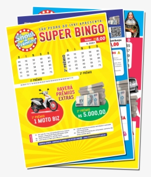 Cartelas De Bingo Personalizadas - Flyer
