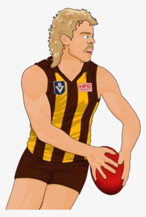 1980s - Afl Football Player Png