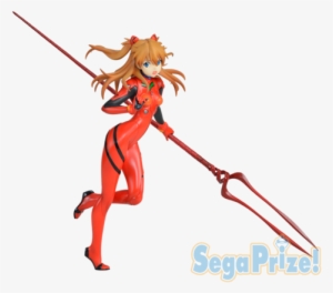 Asuka X Spear Of Longinus - Evangelion Asuka Sega Figure