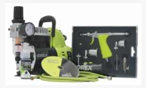 Grex Gck02 Tritium Ts3 Airbrush Combo Kit