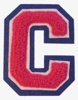 Machine Embroidered Varsity Letter C - Letter C Patch Png