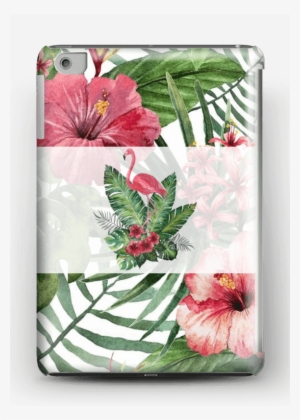 Flores Rosas Y Flamencos Funda Ipad Mini