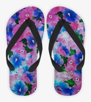Chinelo Flores Hawaianas De Elena Bragiotona - Love