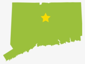 California Outline Transparent - Connecticut Vector