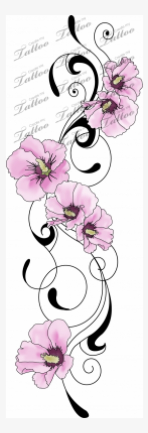 Tattoo Rose Of Sharon Maybe One Followed By A Few Poppies - South Korean National Flower Tattoo