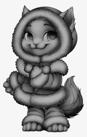 Furvilla Tigereye Peak Fluffy Coat Cat - Furvilla Fluffy Cat Base
