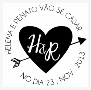 Monograma Do Chuva De Papel - Logotipos Casamento Boho