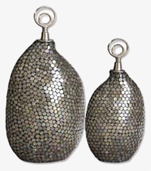 Home Decor Home Decor Home Decor Home Decor - Uttermost Set Of 2 Abstract Canisters