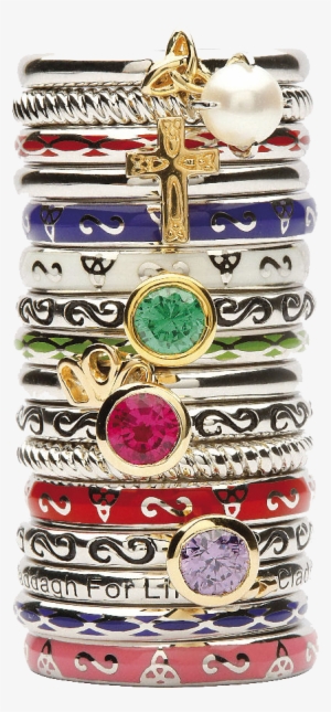 Claddagh For Life Silver Stacking Ring - Ring