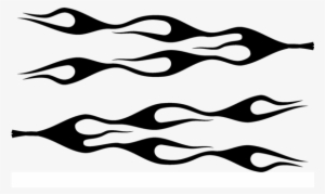 Vehicle Tribal Flames - Decal