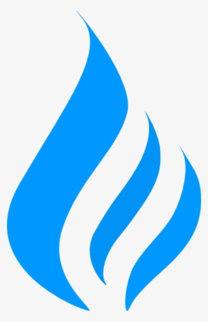 Blue Flame Clipart - Flama De Gas Natural