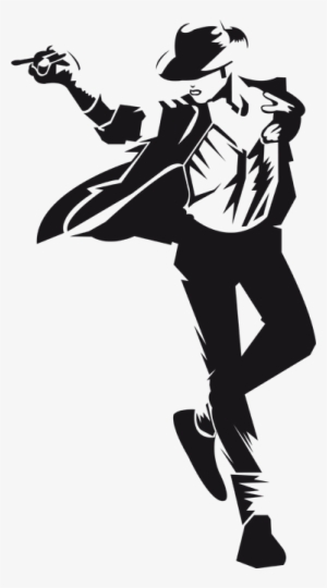 Michael Jackson Silhouette Art - 374x674 PNG Download - PNGkit