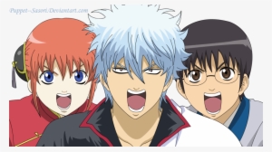 Yorozuya Kagura And Shinpachi Png Library Download - 桃源郷 エイリアン