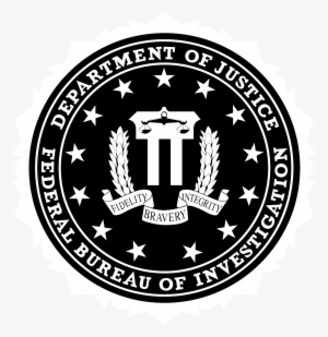 Fbi Seal Logo Black And White - E-commerce