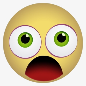 Graphic, Emoticon, Smiley, Scared, Shocked, Yellow - Scared Emojis Gif Transparent Background