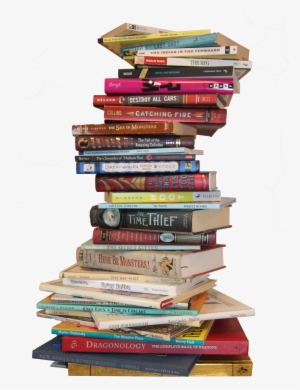 Stack Of School Books Png Jpg Royalty Free Library - Stack Of Books Png