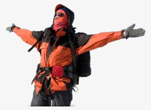 Graphic Royalty Free Library Ft Aconcagua Adventures - Person Climbing Mountain Transparent