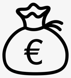 Euro Symbol Png File Download Free - Money Bag Pound Icon