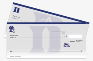 Duke University Checks - Dickinson State University