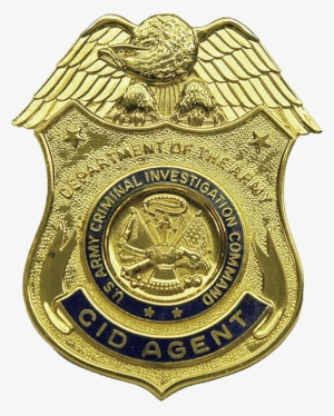 Secret Clipart Agent Fbi - Criminal Investigation Department Badge