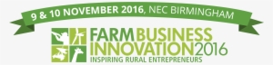 Fbi 2016 Logo - Farm Business Innovation Show 2017
