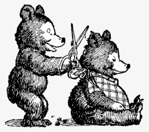 This Free Icons Png Design Of Bear Gets Haircut