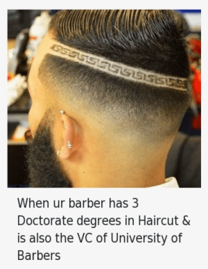 Barber, Doctor, And Haircut - Diseños De Cortes Con Rayas