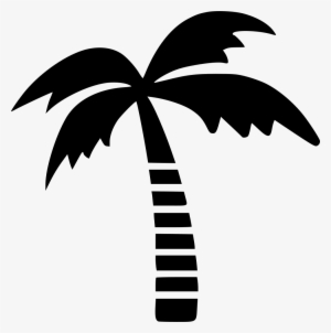 Free Palm Tree Icon - Coconut Tree Png Vector