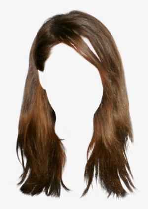 Ab A E C Xl Cabello - Brown Hair Wig Transparent