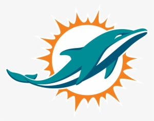 Graphic Transparent Library Dolphins South Florida - Dolphins Logo