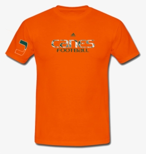 Miami Hurricanes Adidas Canes Football Ultimate T-shirt - T-shirt