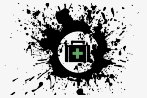 Black Paint Icon K Pictures Full Hq - Paint Splatter Paw Print