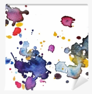 High-resolution Watercolor Paint Splatter Background