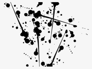 Splatter Clipart Blackpaint - Paint Splatter Free Clip Art