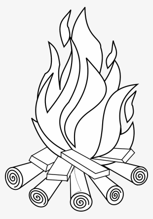How To Set Use Fire Line Art Svg Vector