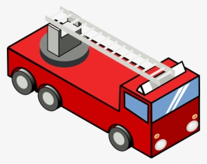 Fire Truck Secretlondon Iso Fire Engine Clip Art At - Fire Truck Vector Png