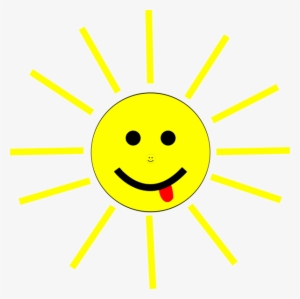 Funny Sun Face Cartoon Png Clip Arts