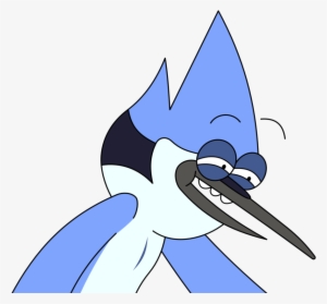 Mordecai R Pe Face By Kol98-d6dhbh4 - Mordecai Regular Show Face