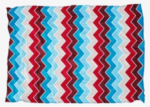 Holiday Colors In A Vibrant Chevron Pattern Provide - Color