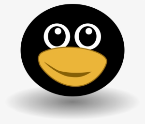 This Free Icons Png Design Of Funny Tux Face