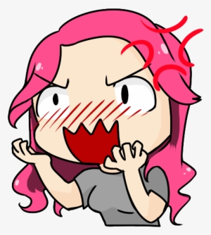 Shadowila Rage Transparent Emote By Reggitar On Deviantart - Anime Rage Transparent