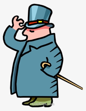 Man With Top Hat And Cane - Un Señor Con Sombrero Animado