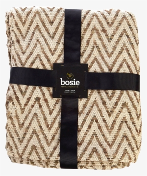 Chevron Chevron - Premier Housewares Bosie Woven Chevron Throw, Natural