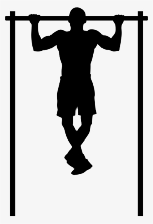 Fitness Silhouette Png - Barra De Gimnasia De Metal